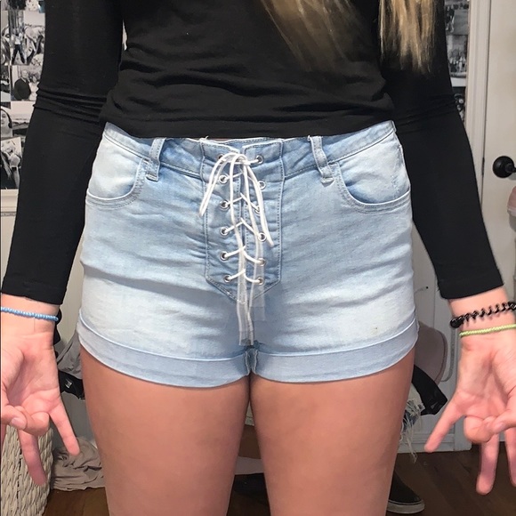 Jean shorts - Picture 1 of 2